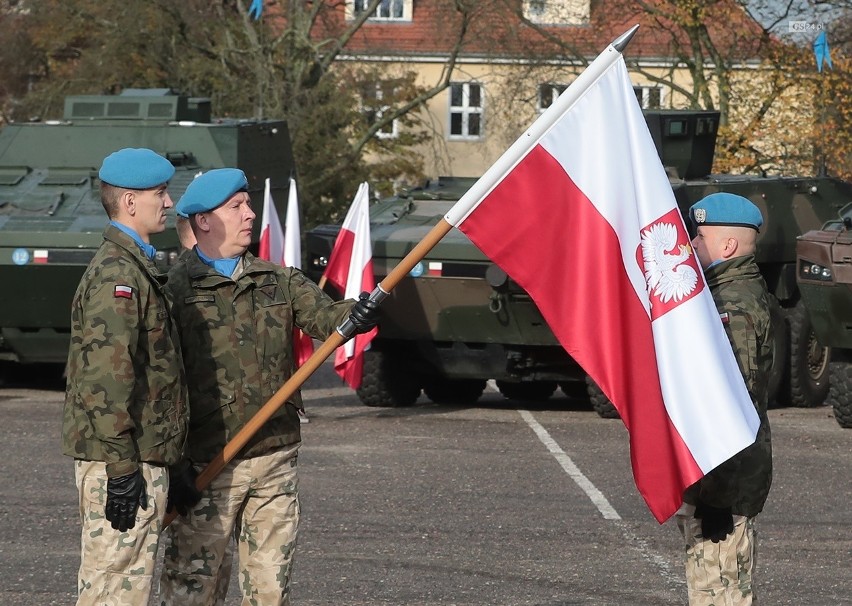 Żołnierze "Błękitnej Brygady" ze Szczecina jadą na misję ONZ do Libanu. Wracajcie cali i zdrow! [ZDJĘCIA, WIDEO]