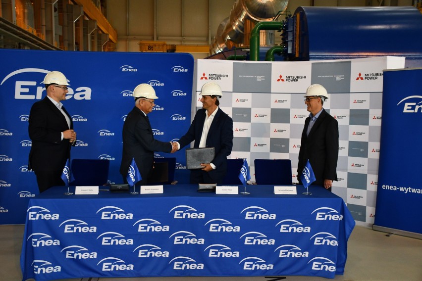 Enea Wytwarzanie zawarła z firmą Mitsubishi umowę serwisową bloku Elektrowni Kozienice. Zobacz szczegóły