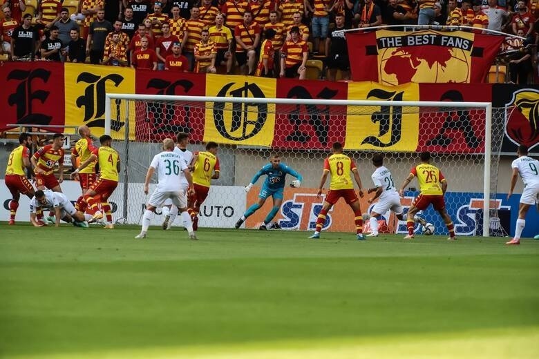 Jagiellonia Białystok - Lechia Gdańsk 24.07.2021 r. Oceniamy biało-zielonych po inauguracji. Kapitalny Zlatan Alomerović [galeria]