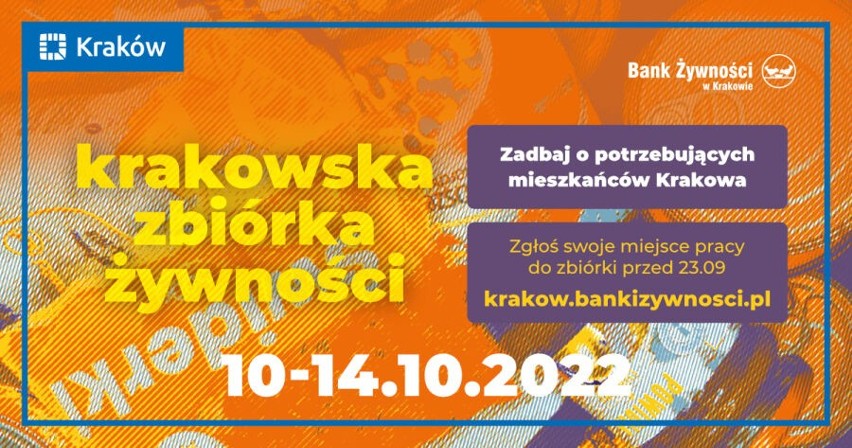 Kraków. Rusza II edycja Krakowskiej Zbiórki Żywności. Nabór trwa do 23 września