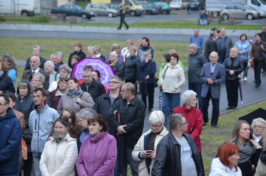 Czuwanie na Placu Papieskim w Sosnowcu