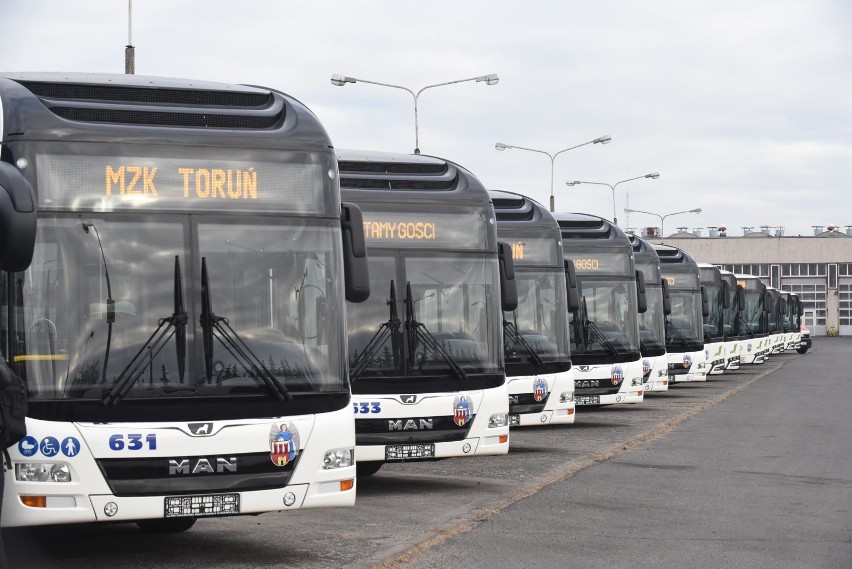Najkrótsza linia autobusowa w Toruniu...