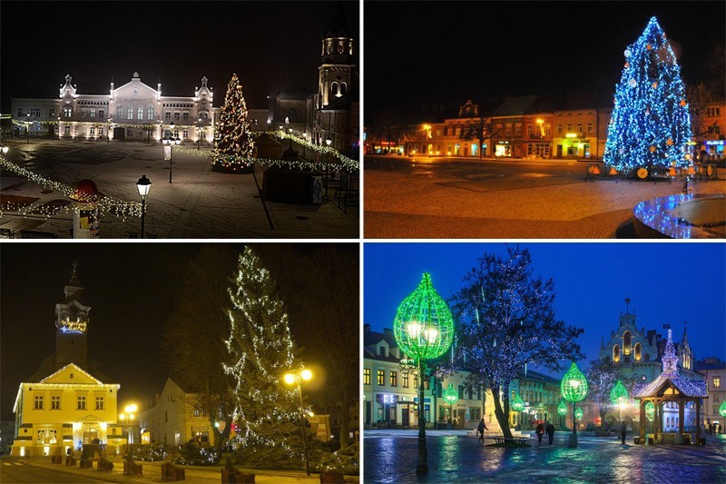 Pomóż nam wybrać najpiękniej oświetlone miasto Podkarpacia [KONKURS]