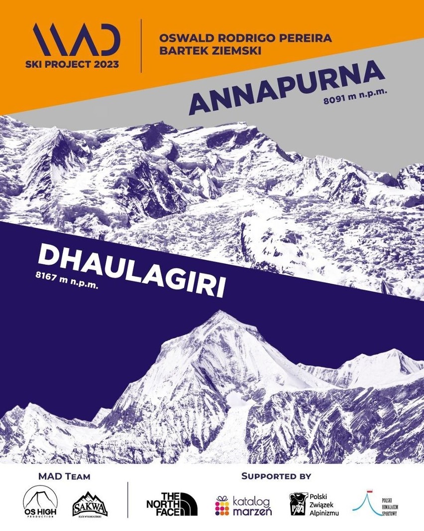 Dwa ośmiotysięczniki Annapurna i Dhaulagiri do zdobycia...
