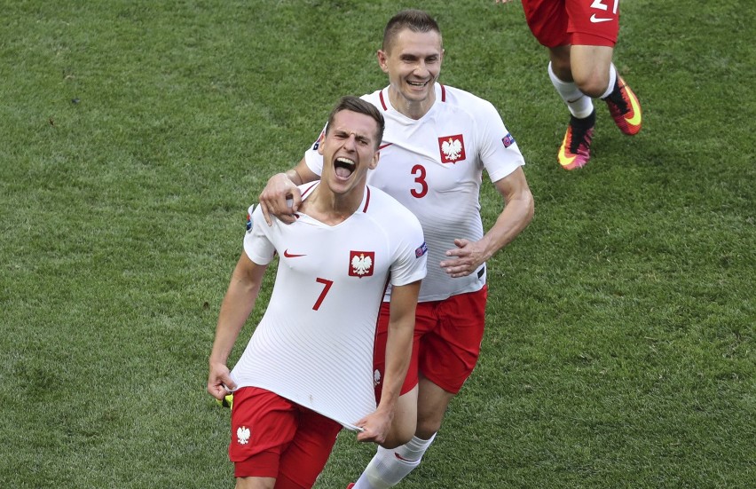 Arkadiusz Milik strzelił na 1:0 w meczu Polska - Irlandia