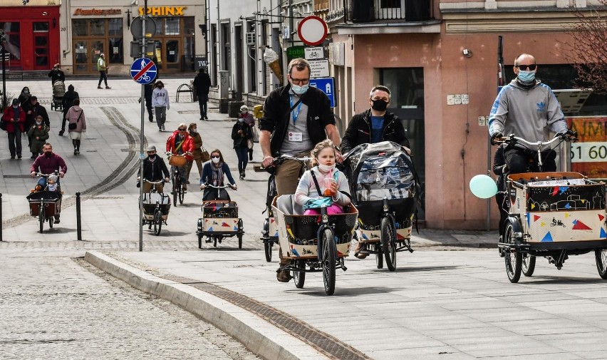 W Bydgoszczy rowery towarowe pojawiły się dzięki budżetowi...
