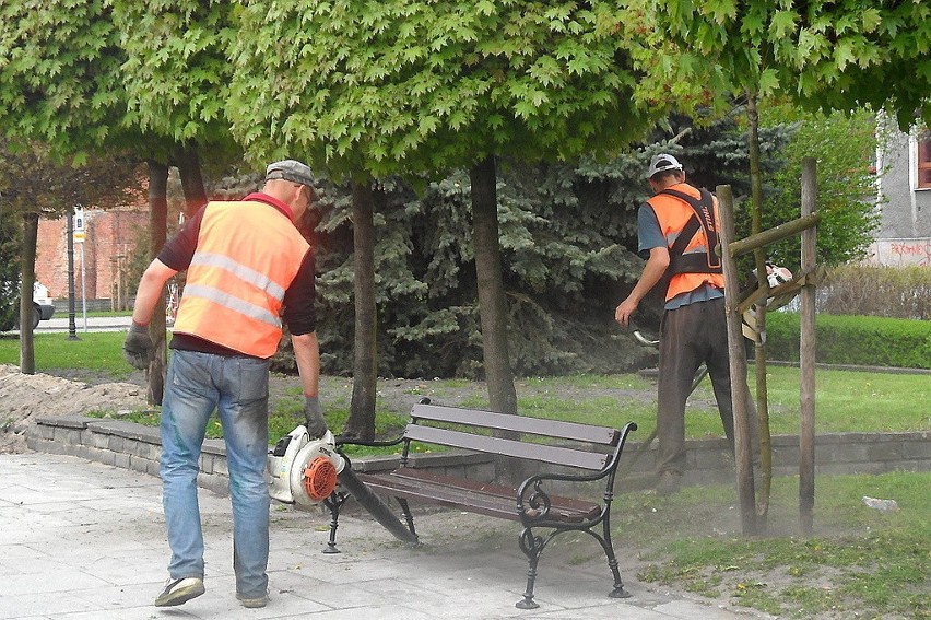 Dużo pracy mieli zwłaszcza na al. 23 Stycznia, gdzie jest...