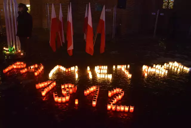 W gorzowskich obchodach 40. rocznicy stanu wojennego wzięło udział kilkuset mieszkańców.