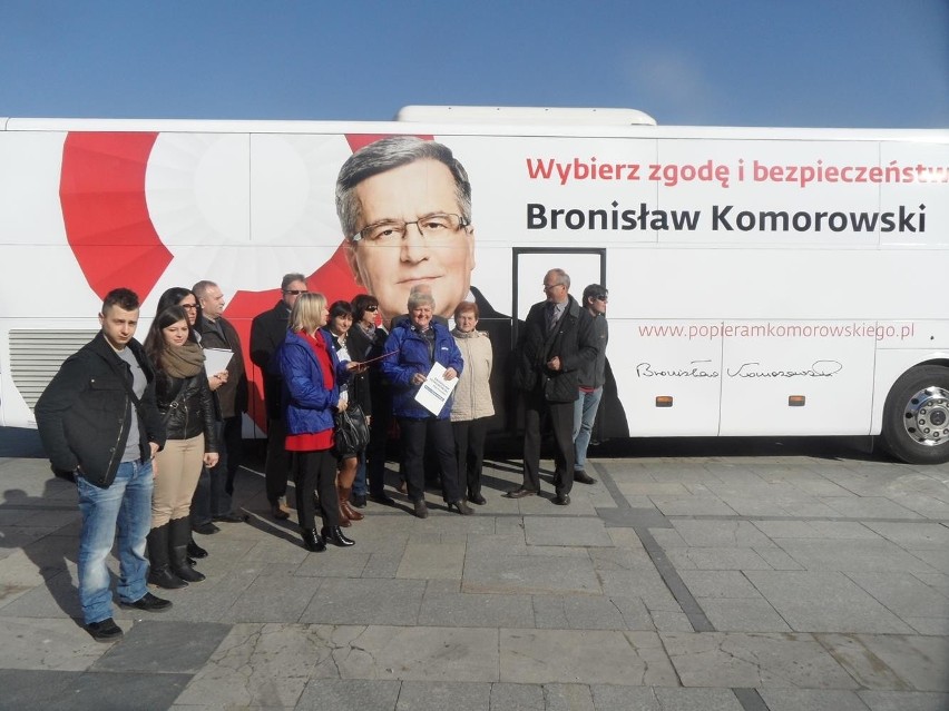 Bronkobus w Żywcu był, ale Bronisław Komorowski nie przyjechał [ZDJĘCIA]
