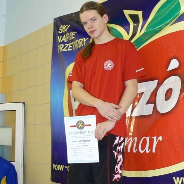 Bartosz Treliński to wielki pływacki talent