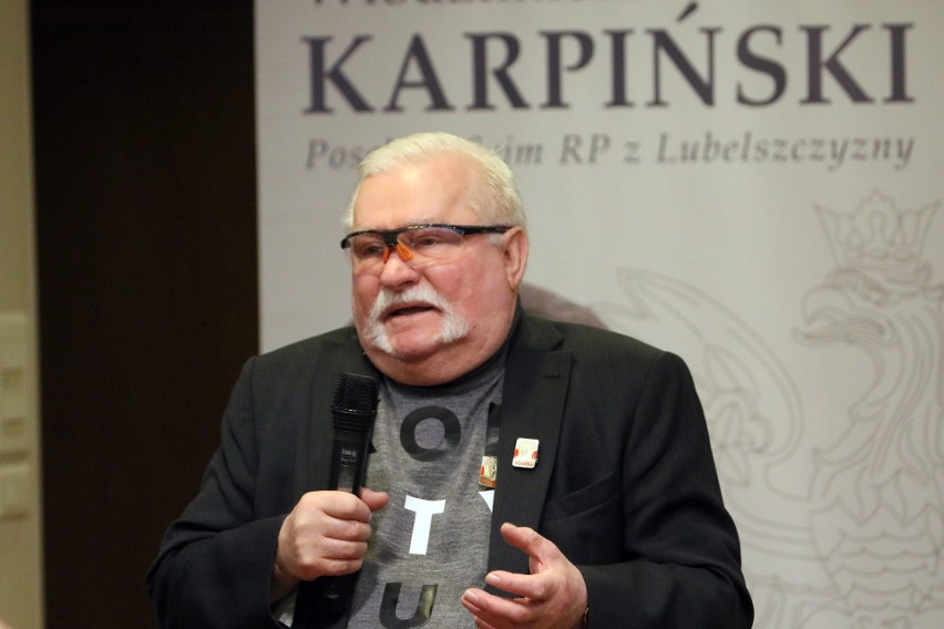 Lech Wałęsa w Lublinie: Dobrze, że są skrajności. Dobrze, że one zmuszają nas do działania