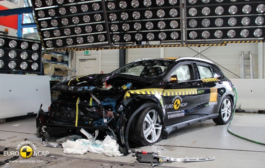 Testy zderzeniowe / Fot. Euro NCAP