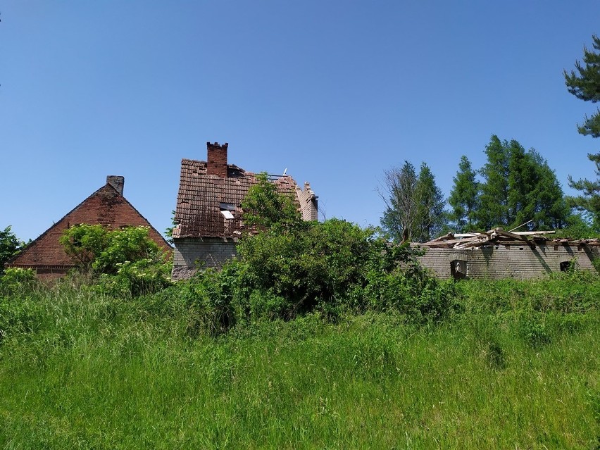 Brzeźnica - opuszczona wieś w powiecie łobeskim