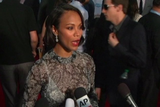 Zoe Saldana (fot. CNN Entertainment/x-news)