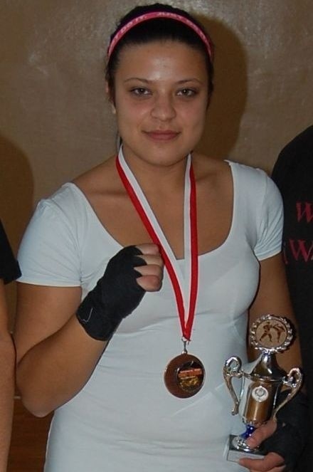 Cyntia Kaczmarczyk również przywiozła brązowy medal.