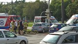 Poważny wypadek obok Galerii VIVO! w Lublinie. Cztery osoby trafiły do szpitala