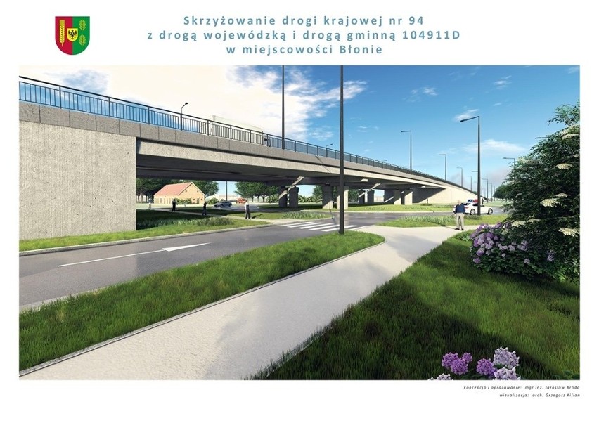 Dwupoziomowe skrzyżowanie i rondo na drodze Wrocław – Środa Śl.?