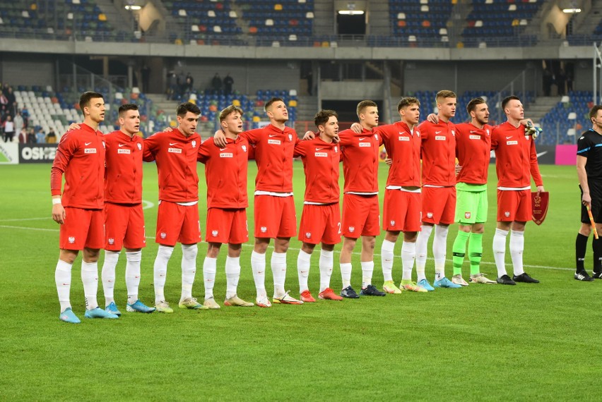 Mecz reprezentacji U-20 Polska - Anglia 2:0....