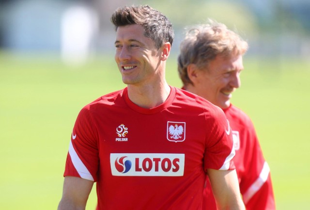 03.06.2021 poznan gd kadra reprezentacja trening opalenica. nz robert lewandowski  glos wielkopolski. fot. grzegorz dembinski/polska press