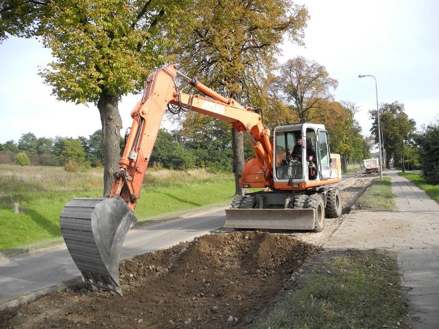 Rozpoczął się długo oczekiwany remont ulicy Kossaka w Lęborku.