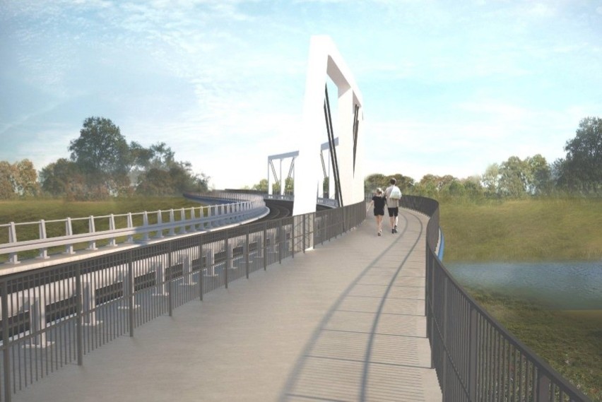 Tak będzie wyglądać nowy most tramwajowy w Bydgoszczy
