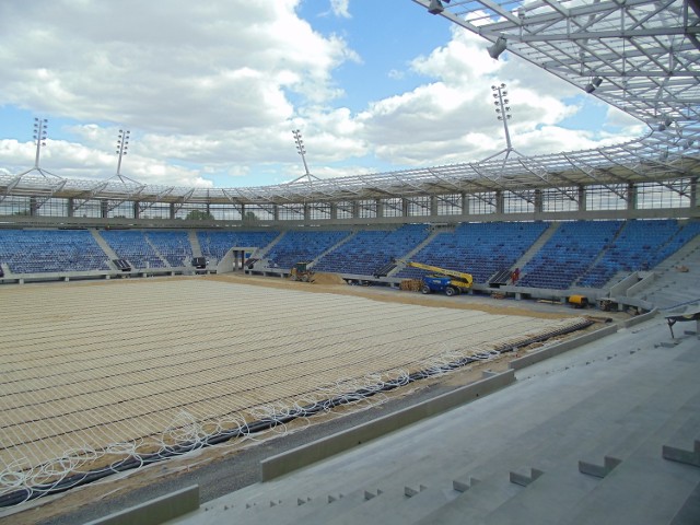 Stadion przy Krochmalnej w Lublinie.