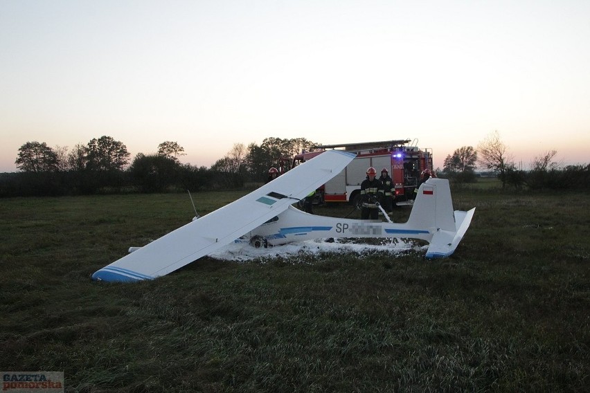 Do awaryjnego lądowania samolotu 3xtrim 450 doszło w...