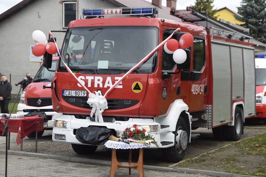 Ochotnicza Straż Pożarna w Raciążku ma nowy wóz ratowniczo-gaśniczy [zdjęcia]