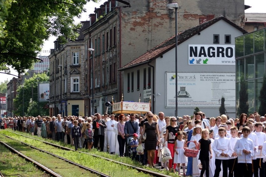 Procesja Bożego Ciała w Zabrzu