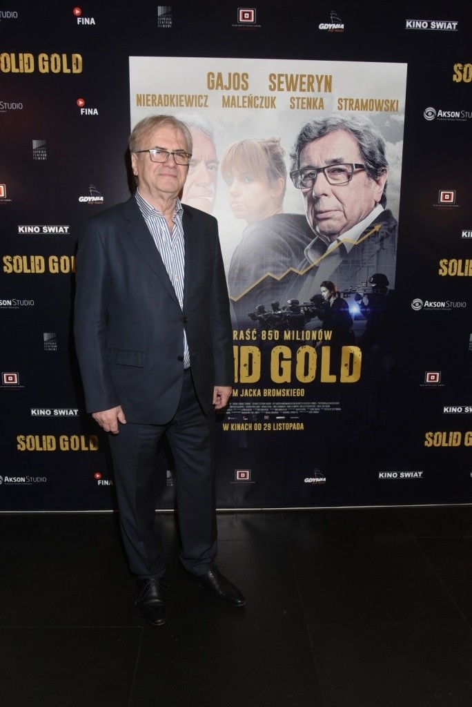 Twórcy na uroczystej premierze filmu „Solid Gold” Jacka Bromskiego