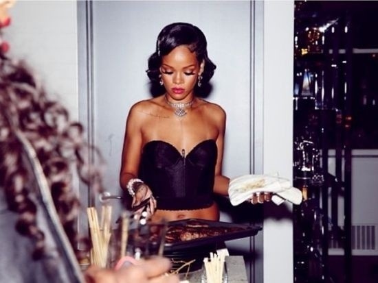 Rihanna urządziła wielką sylwestrową imprezą w swoim...