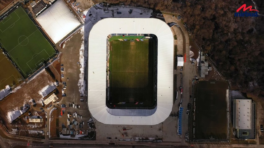 Stadion Wisły Płock w kwietniu 2023