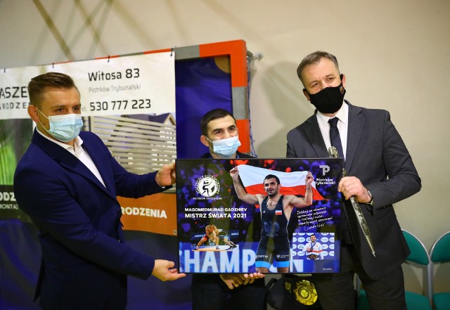 Prezydent Piotrkowa nagrodził mistrza świata