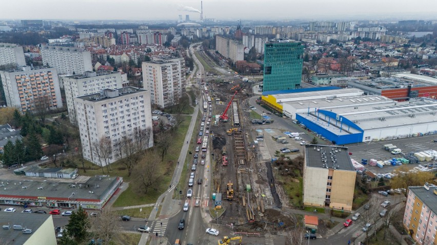 Kraków. Budowa linii tramwajowej do Mistrzejowic. Raport po siedmiu miesiącach prac i zapowiedź zmian w ruchu