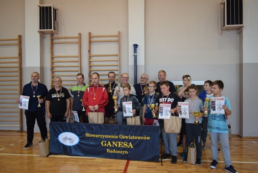 Turniej tenisa stołowego o Puchar Ganesy w Radoszynie