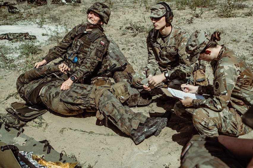 Lubelskie. Terytorialsi doskonalili swoje umiejętności na szkoleniu combat medic. Zobacz zdjęcia