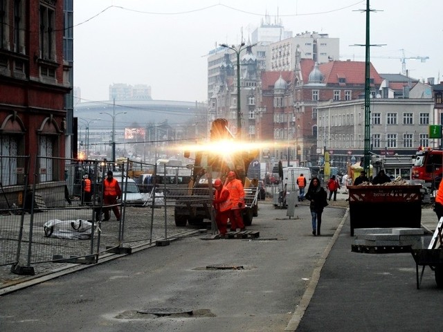 Przebudowa centrum Katowic, remony Pocztowej i Młyńskiej