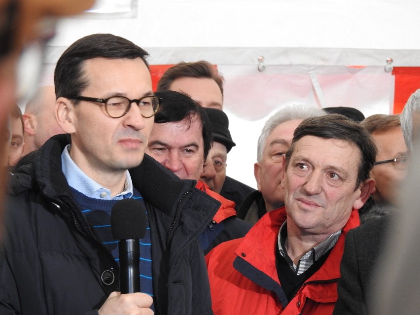 Premier Mateusz Morawiecki z wizytą w Podlaskiem. Odwiedził...