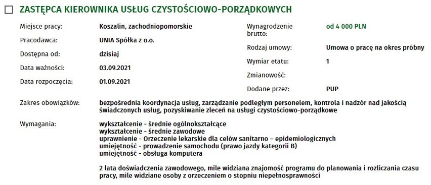 Szukasz pracy w Koszalinie i regionie? Sprawdź, jakie oferty...