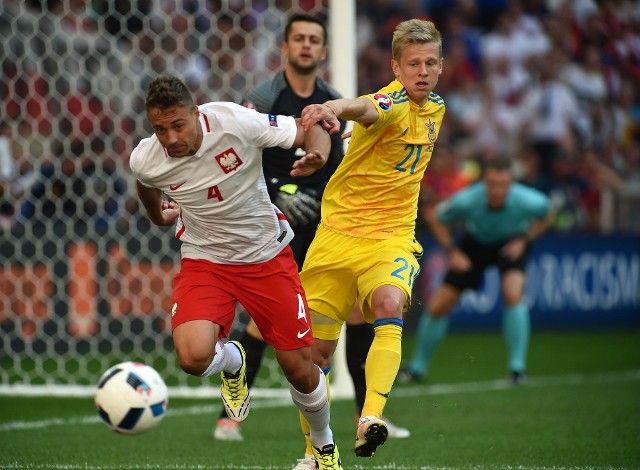 Fot. Mecz pomiędzy Polską, a Ukrainą na Euro 2016