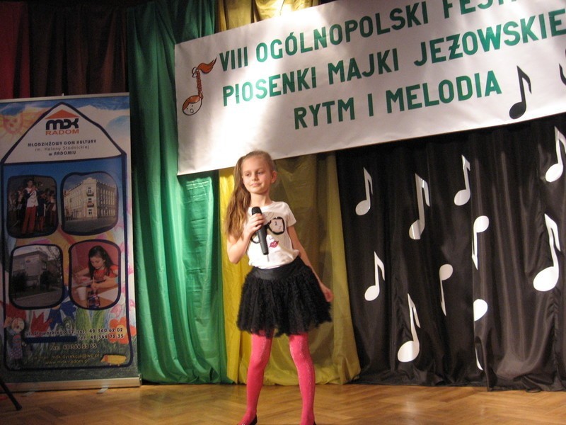 Śpiewa Marcelina Makówka z Parczewa,