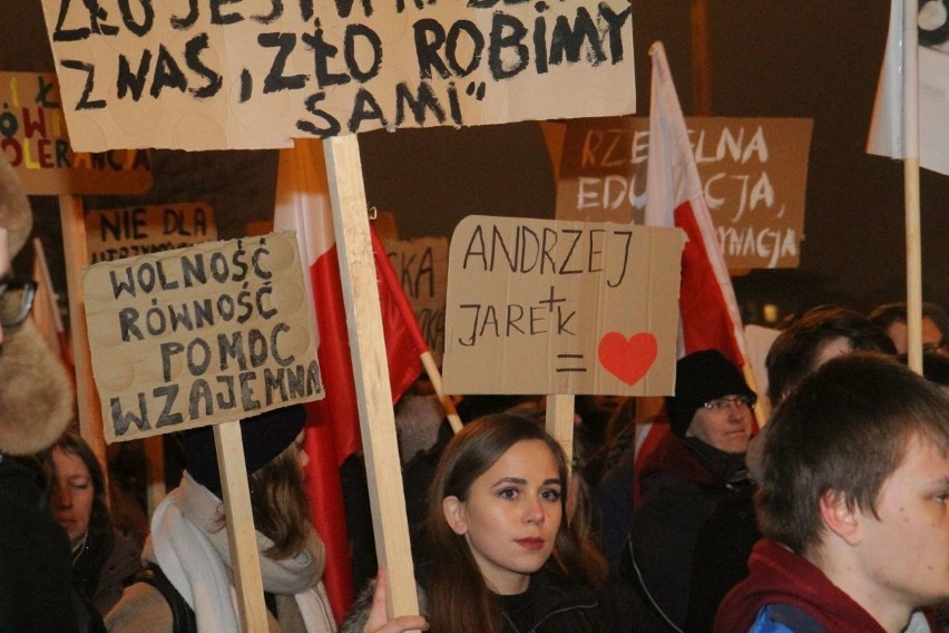 Protest studentów we Wrocławiu, 25.01.2017