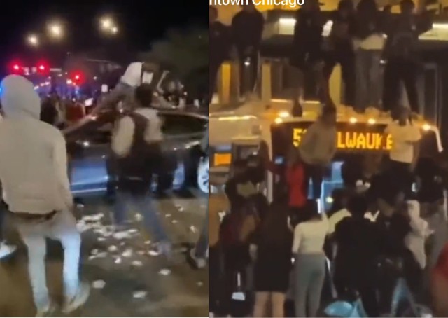 Nastolatkowie rozpętali zamieszki w Chicago. Skrzyknęli się na mediach społecznościowych