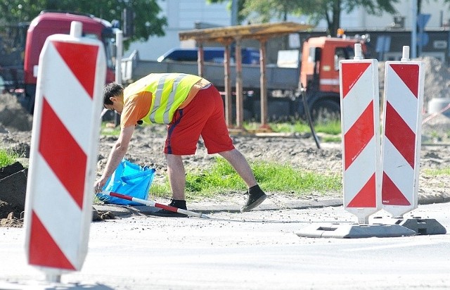 Roboty przy przebudowie Sulechowskiej rozpoczną sie wraz z wiosną