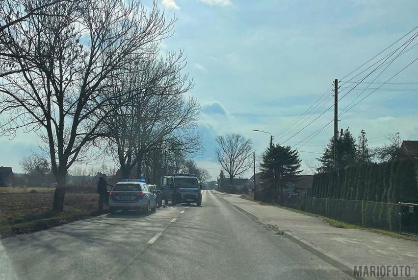 Kolizja na trasie Niemodlin-Tułowice. Doszło do zderzenia radiowozu z osobówką. Wysoki mandat dla policjanta