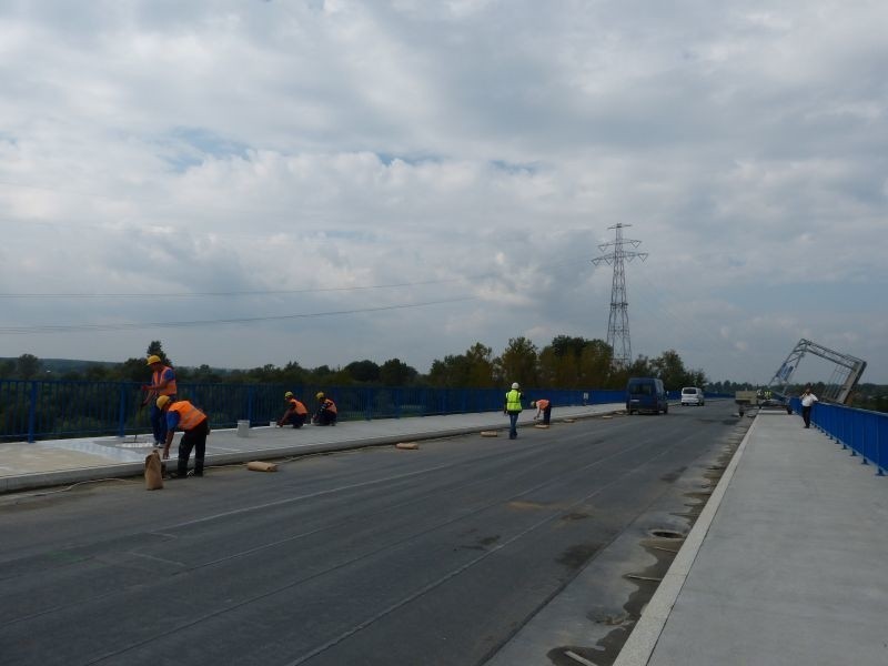 Władze wizytowały most w Połańcu