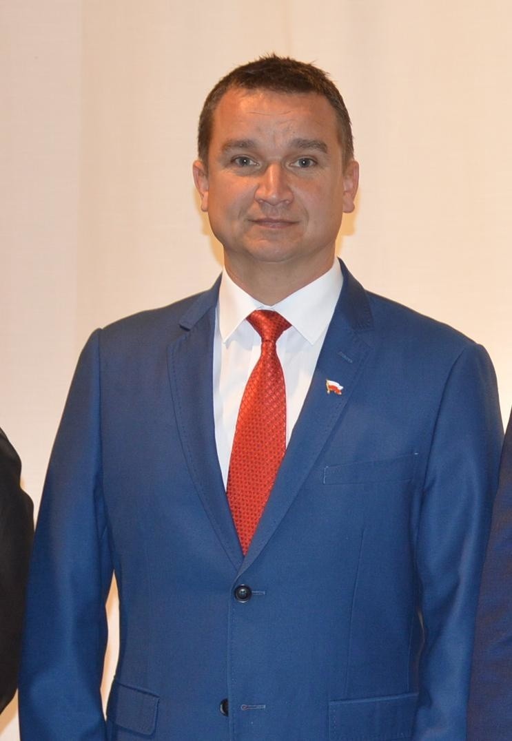 Burmistrz Krzysztof Madejski