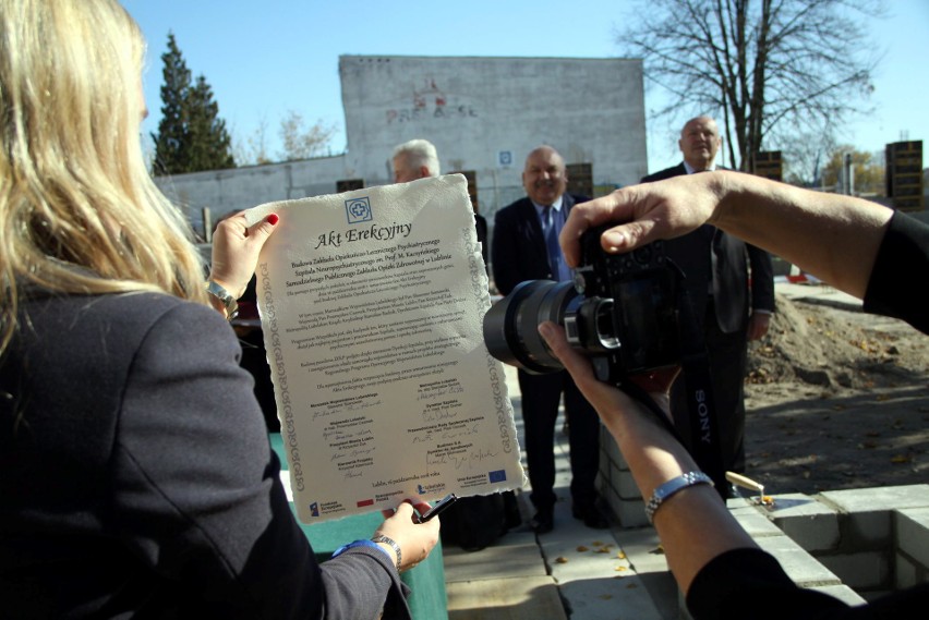 Kamień węgielny przy Szpitalu Neuropsychiatrycznym już wmurowany (ZDJĘCIA)