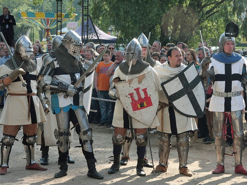 Rycerze walczyli o grudziądzki Rządz. Atrakcji nie brakowało [zdjęcia]