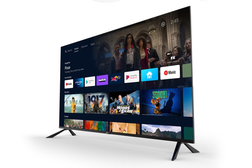 Sharp wprowadza na rynek nowe serie telewizorów z systemem Android TV i dźwiękiem Harman Kardon
